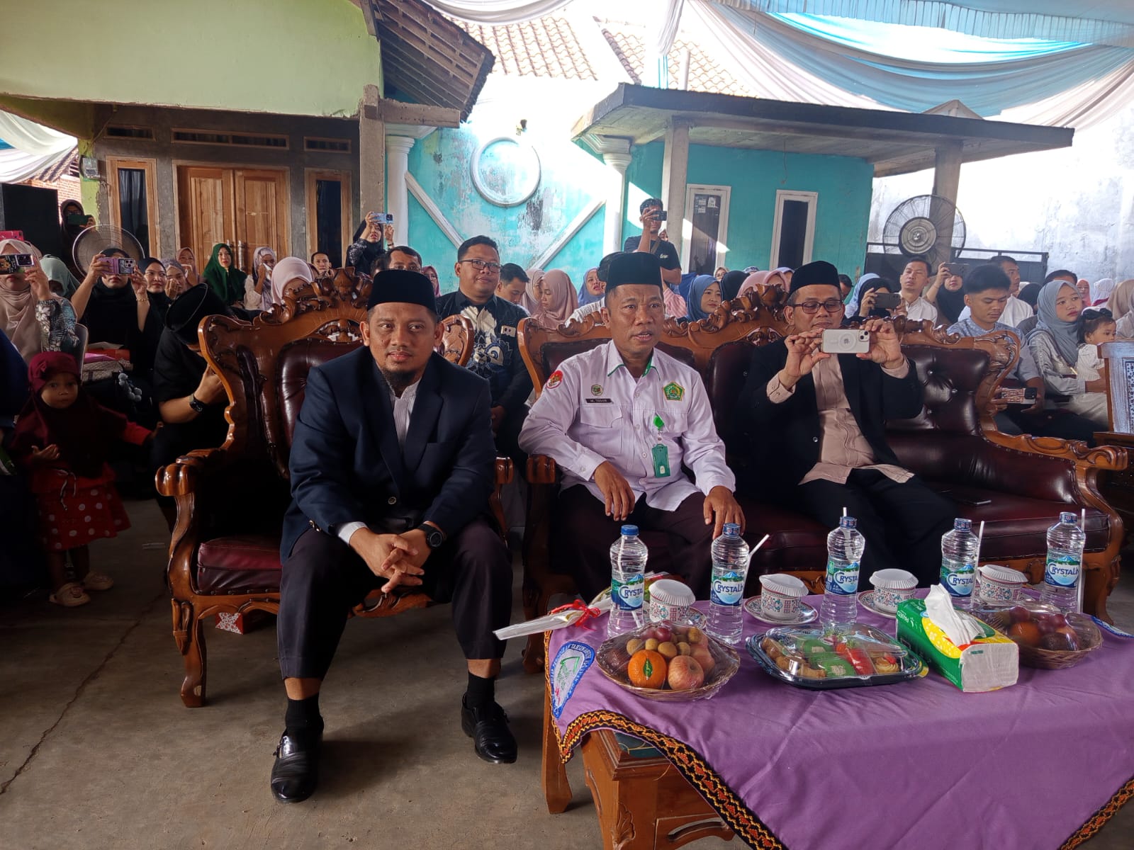 Kemenag Kota Metro Hadiri Tasyakuran Kelulusan Santri PAUDQU Al Izzah Metro