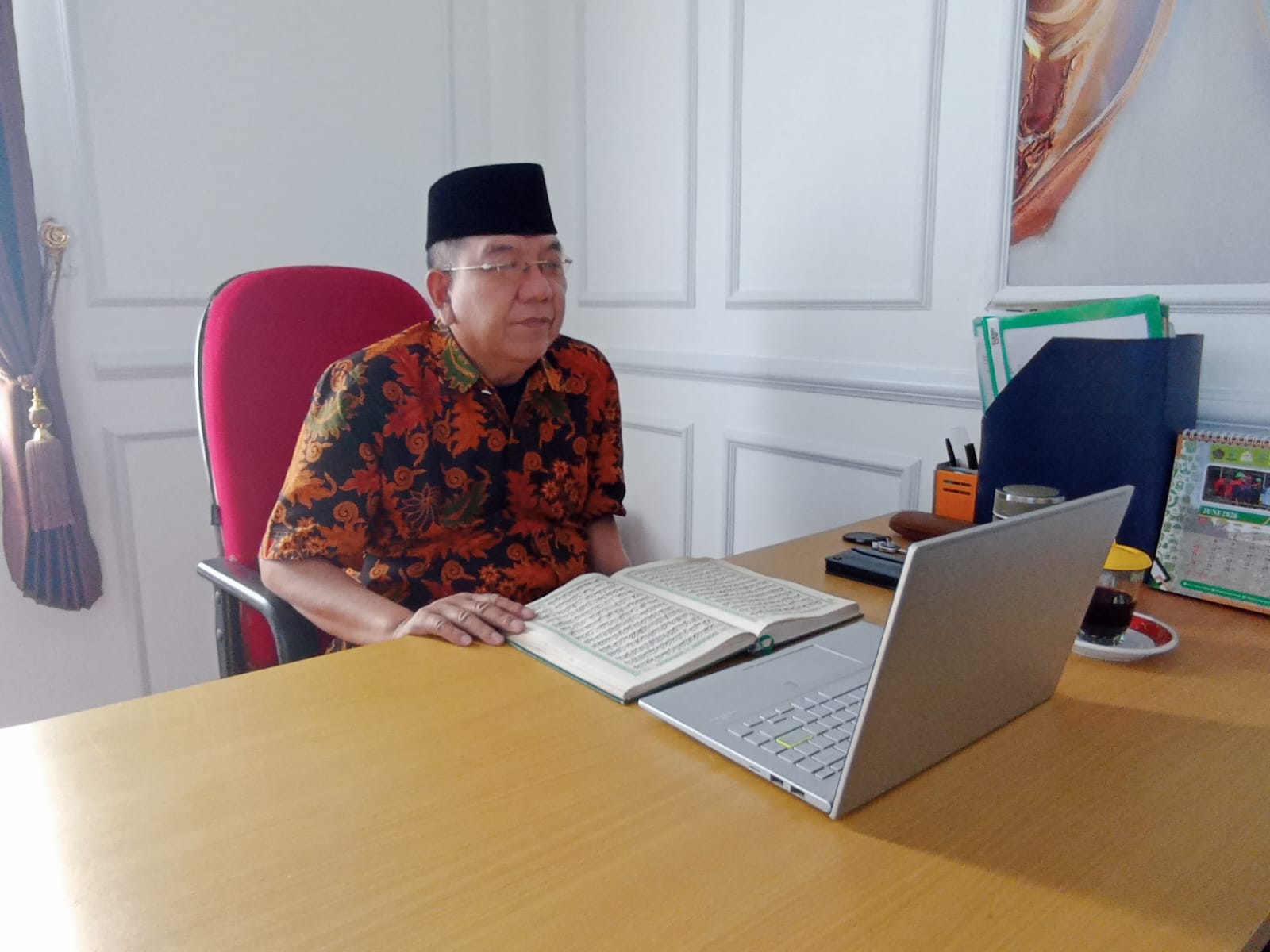 Peaceful Muharram II: Kemenag Pesawaran Ambil Bagian Dalam Gerakan 100.000 Khataman Al-Qur'an