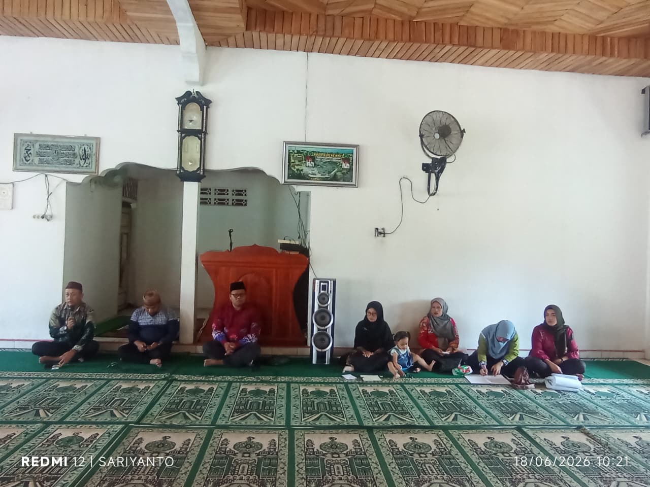 Kepala KUA Gunung Labuhan Pimpin Rapat Koordinasi Persiapan Istighotsah Dan Pengajian Akbar PERMATA Bunda