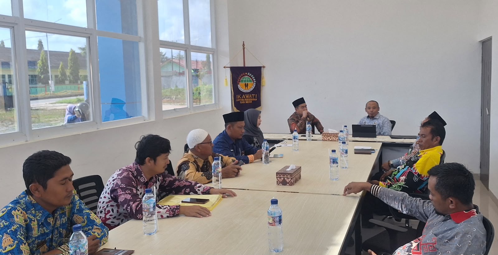 Perkuat Sinergi, Kemenag Mesuji Dan BPN Bahas Ruislag Tanah Wakaf
