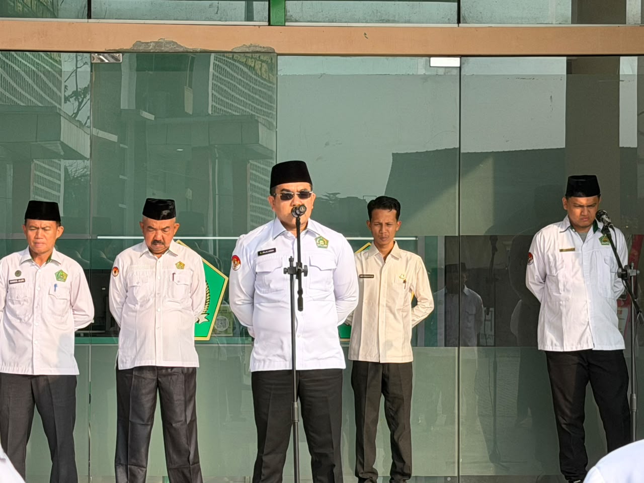 Kakan Kemenag Mesuji Serukan Budaya Kerja BerAKHLAK Dan Gerakan Sukseskan Lebaran Yatim