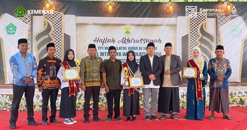 Lepas Lulusan YPI Washilatul Huda, Kemenag Lampung Selatan Tekankan Pentingnya Karakter Dan Kepedulian Lingkungan