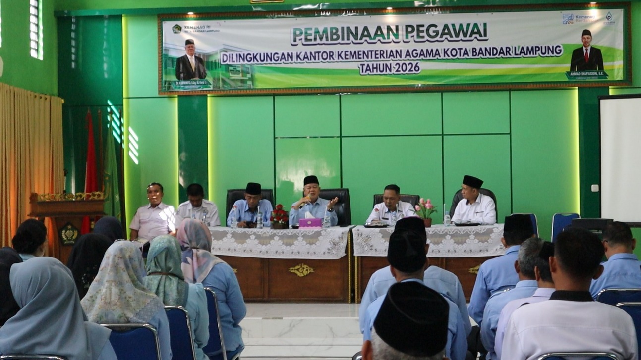 Pembinaan ASN Kemenag Bandarlampung: Audit Jadi Kompas Perbaikan Kinerja