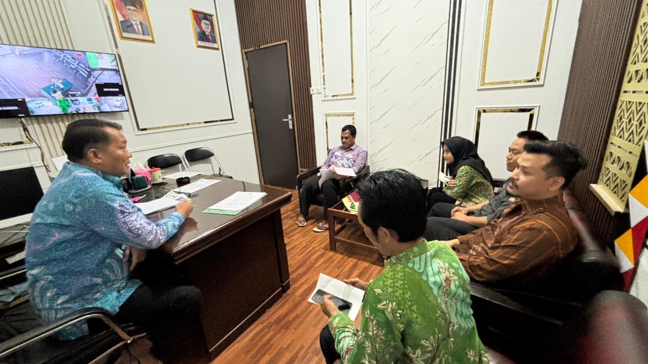 Kemenag Tanggamus Gelar Rapat Persiapan Lebaran Anak Yatim Dan Penyandang Disabilitas 1448 H