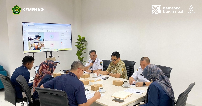 Kemenag Lampung Selatan Ikuti Koordinasi Pajak Jasa Boga