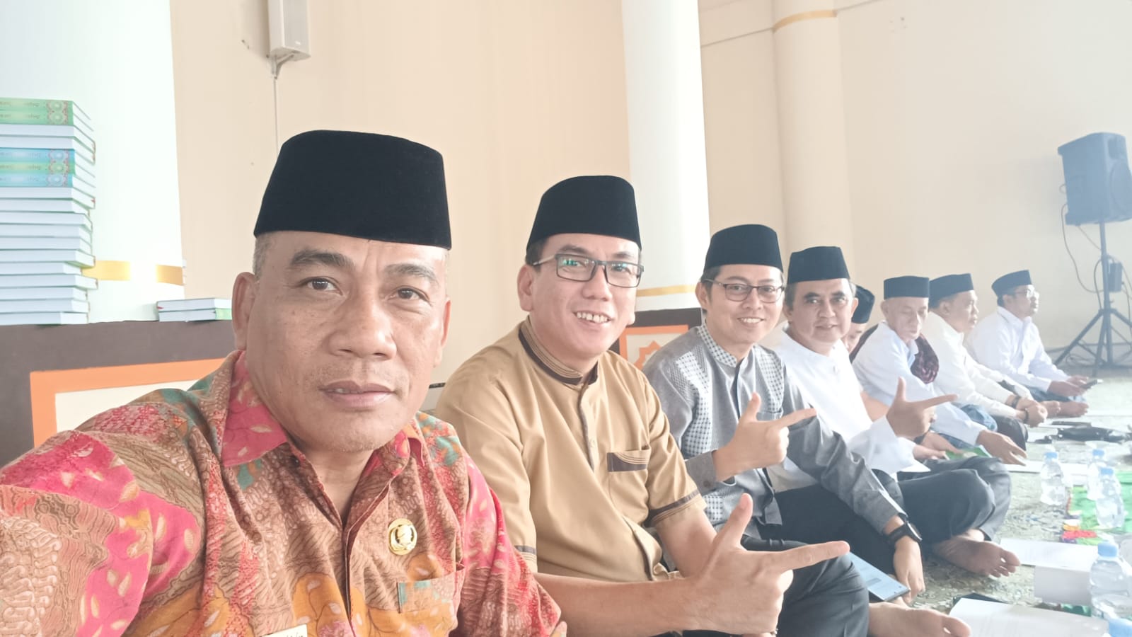 Kemenag Tanggamus Hadiri Pengajian Dan Sholat Istighosah Sambut Tahun Baru Islam 1448 H