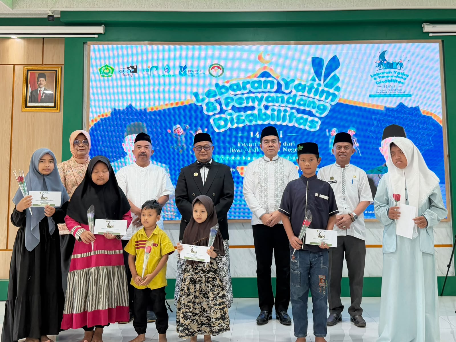 Sejuta Kepedulian Untuk Yatim Dan Disabilitas, Kemenag Mesuji Tebar Maslahat Di Bulan Muharam
