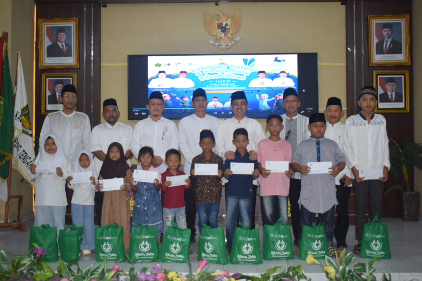 Kemenag Lampung Tengah Sukseskan Lebaran Yatim 2026, Tebar Kebahagiaan Untuk 100 Penerima Manfaat