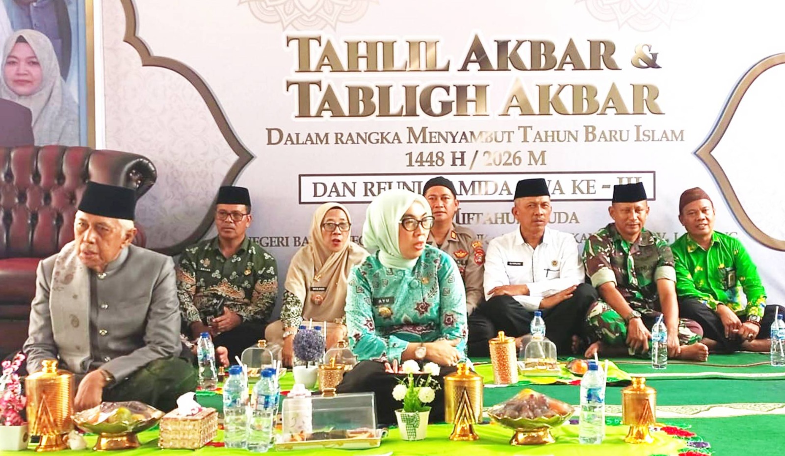 Hadiri Tabligh Akbar Ponpes Miftahul Huda, Kasi PAPKI Tekankan Pentingnya Syiar Islam