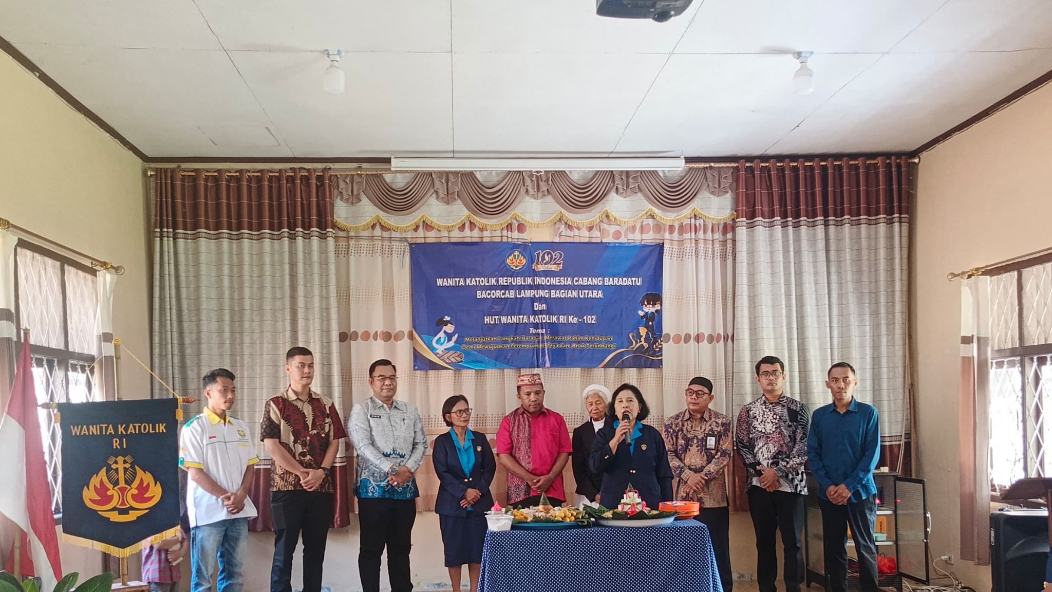 Lebih Dari Satu Abad Mengabdi, Kemenag Way Kanan Apresiasi Kiprah WKRI Pada HUT Ke-102