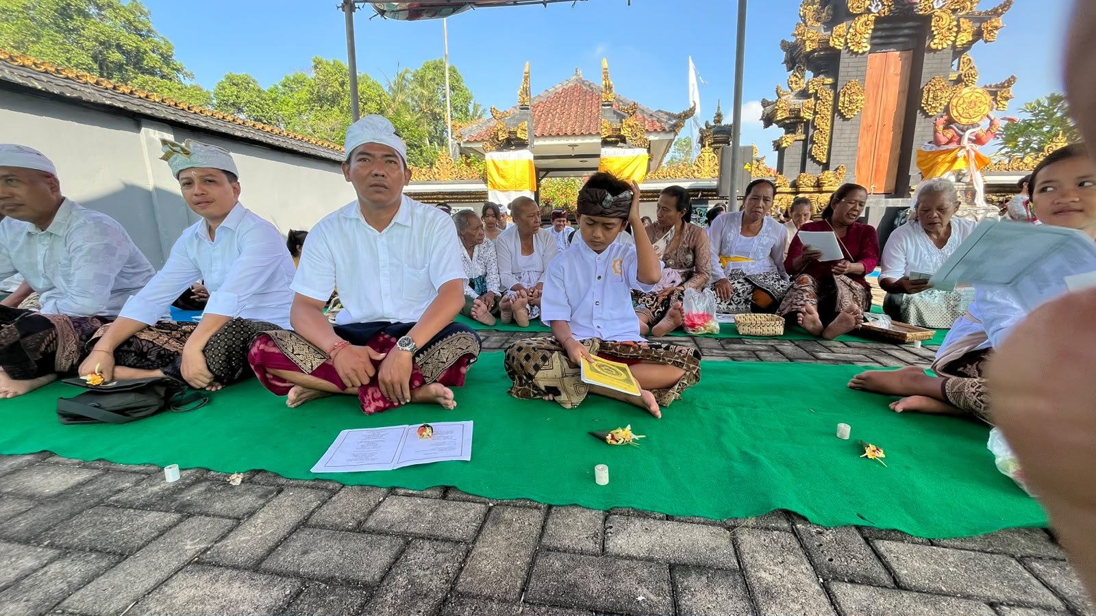 Momentum Kuningan, Penyuluh Hindu Lampung Tengah Teguhkan Nilai Dharma Umat