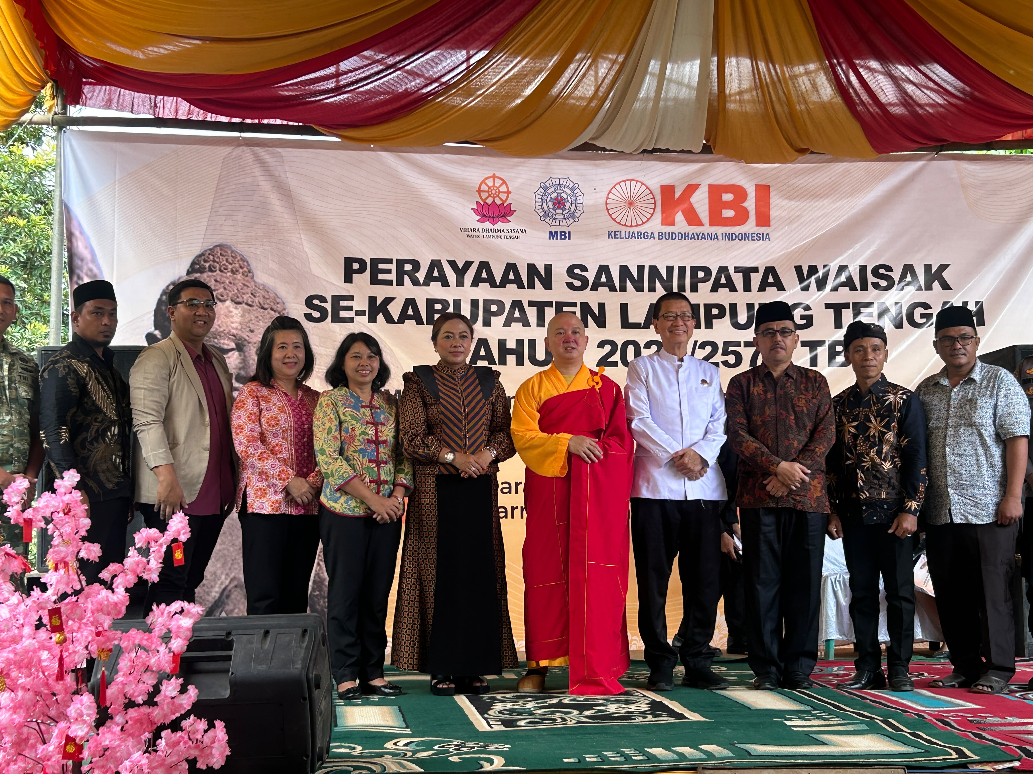 Kepala Kemenag Lampung Tengah Serukan Semangat Toleransi Pada Perayaan Waisak Se-Kabupaten 2026