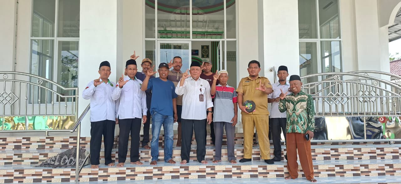 Pastikan Legalitas Aset Keagamaan, Kepala KUA Way Seputih Kawal Proses Wakaf Masjid At-Taqorrub