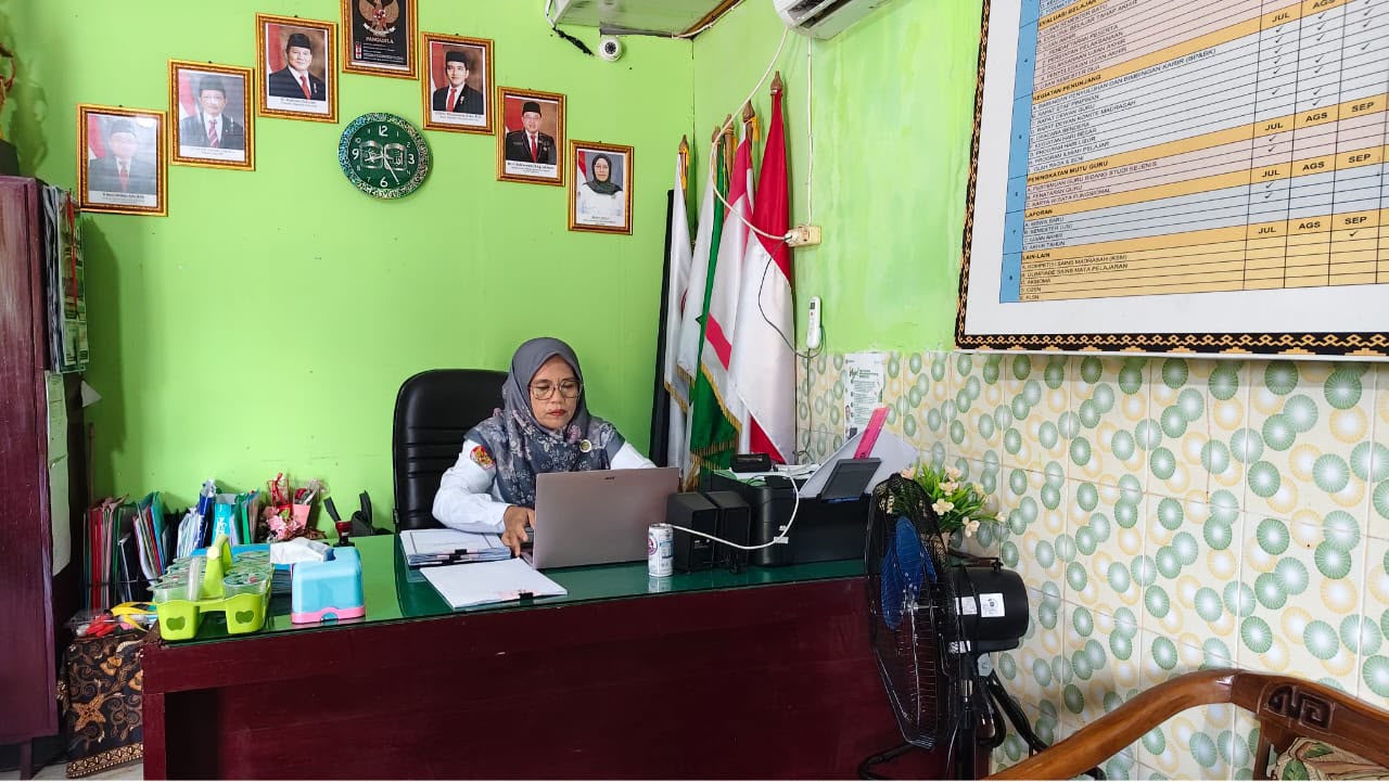 Kepala MIN 1 Way Kanan Ikuti Bimtek Praktik KBC Madrasah Percontohan