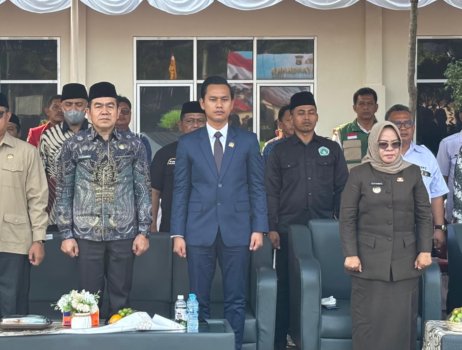 Perkuat Sinergi Untuk Negeri, Kakan Kemenag Mesuji Hadiri Upacara Hari Bhayangkara Ke-80