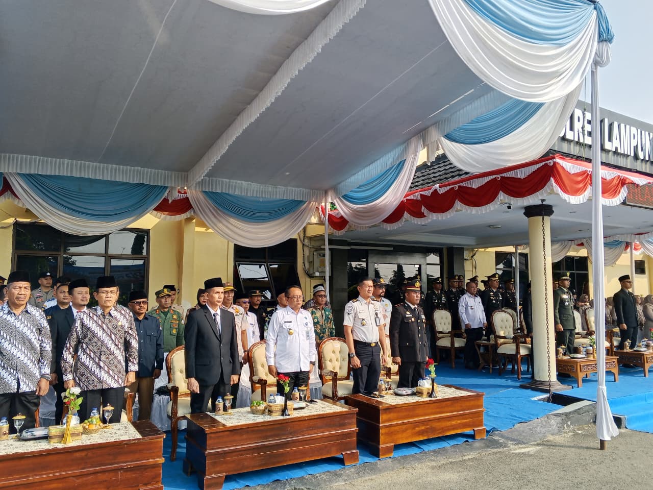 Semangat "Polri Untuk Masyarakat", Kemenag Lampung Timur Hadiri Hari Bhayangkara Ke-80