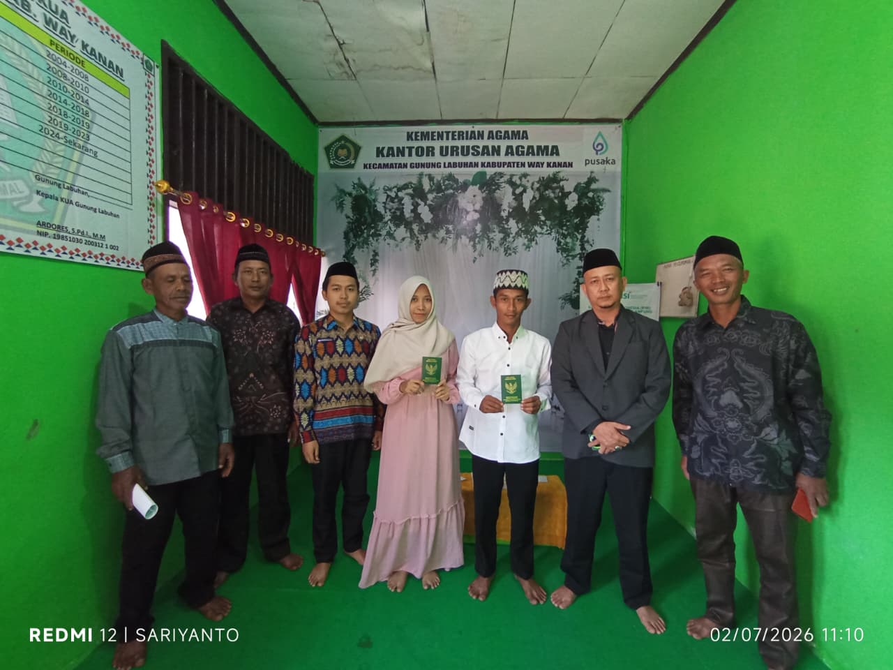 Ka.KUA Gula: Pernikahan Itu Selai Ibadah, Mempersatukan Perbedaan