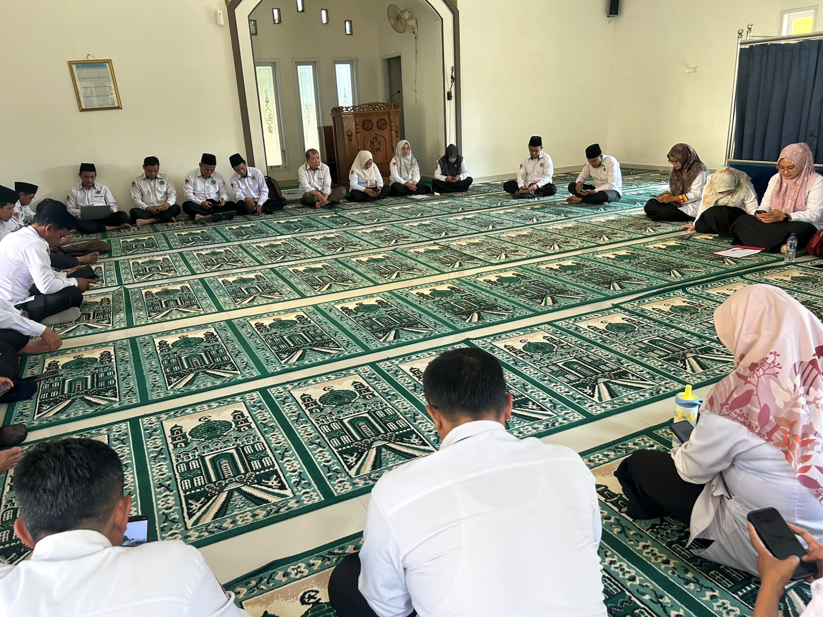 Melalui Ragi Putih Kasi Bimas Islam Pesawaran Ajak Penyuluh Sukseskan Gerakan Nasional Indonesia Berkiblat