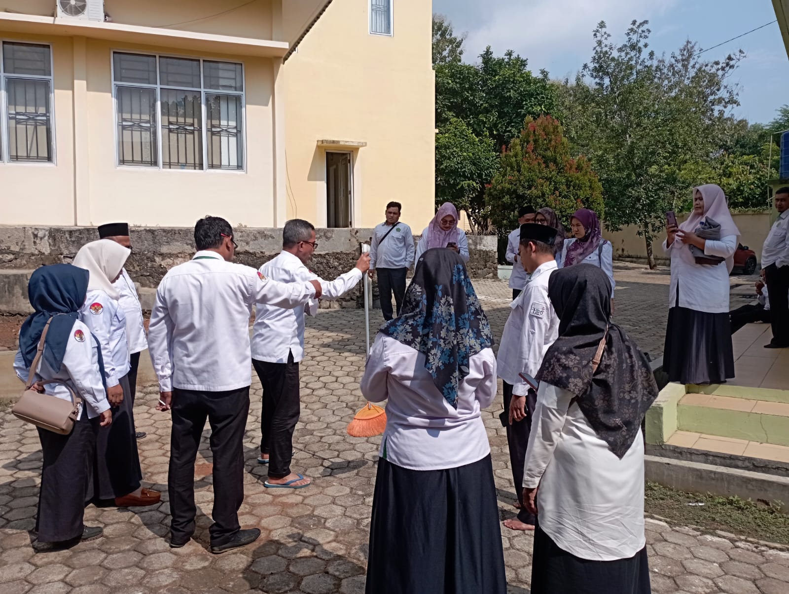 Penyuluh Agama Islam Pesawaran Dibekali Teknik Pengukuran Arah Kiblat Dukung Gerakan Nasional Indonesia Berkiblat