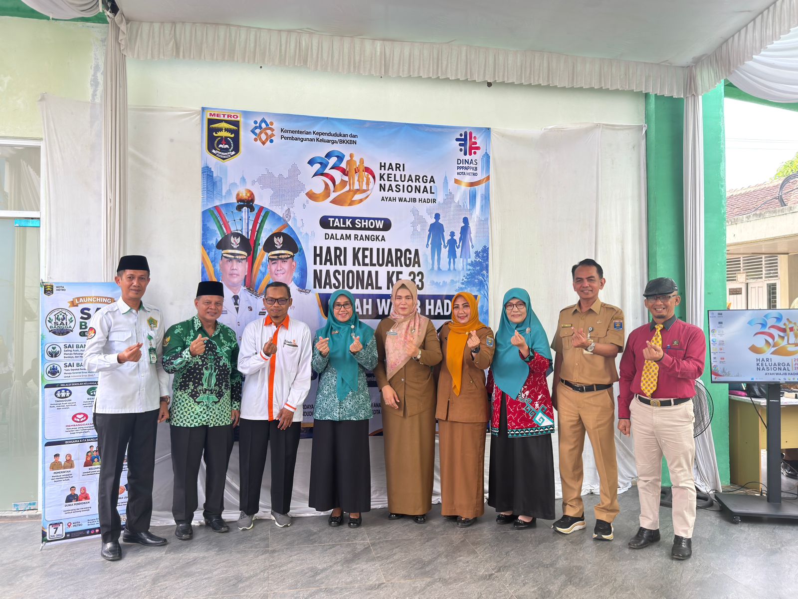 Kemenag Kota Metro Hadiri Peringatan HARGANAS Ke-33, Perkuat Sinergi Membangun Keluarga Berkualitas