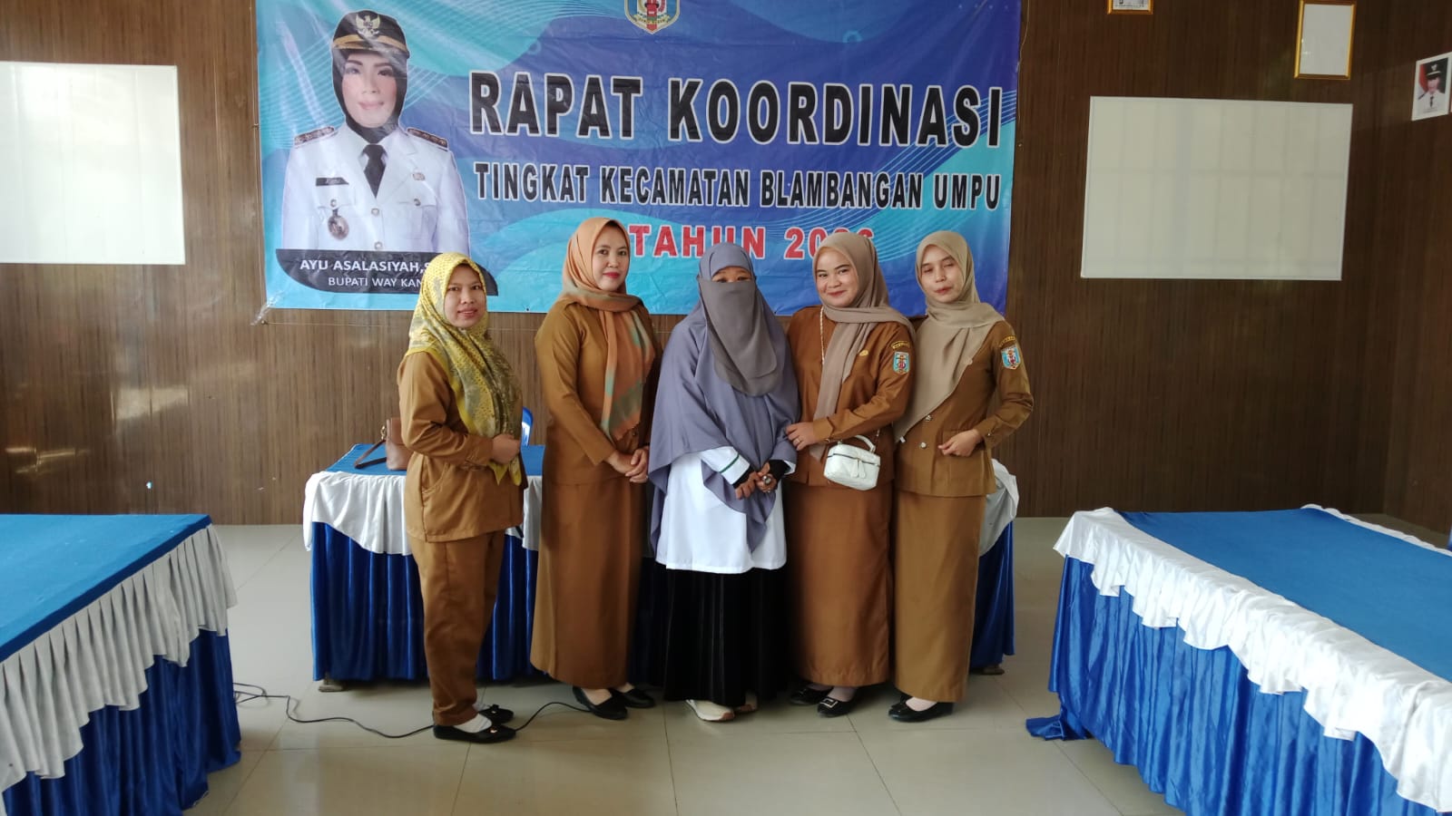 MIN 1 Way Kanan Hadiri Rapat Koordinasi Sebagai Wujud Dukungan Terhadap HUT Ke-81 RI