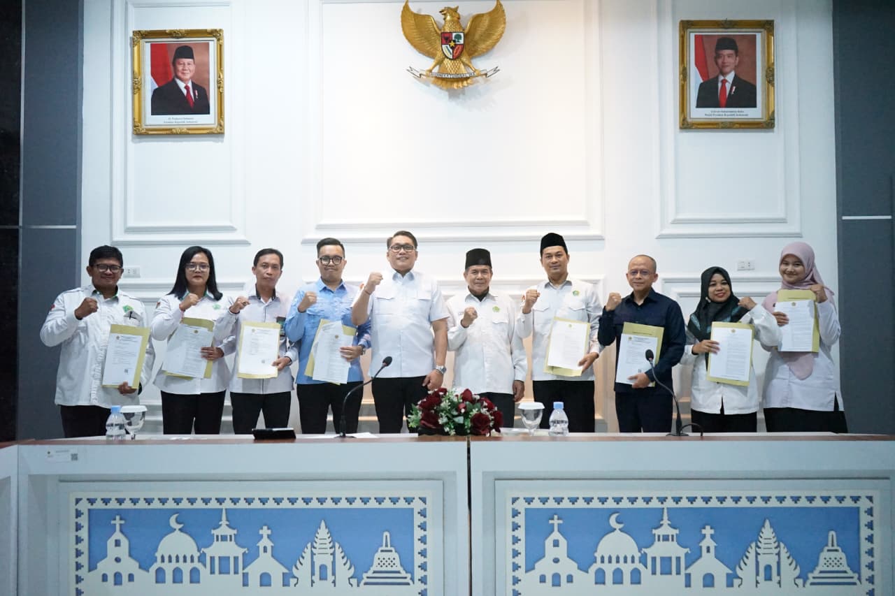 Kanwil Kemenag Lampung Kukuhkan Agen Perubahan Perkuat Zona Integritas