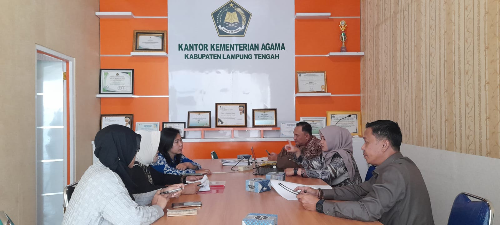 Kemenag Lampung Tengah Pacu Reformasi Birokrasi Melalui Monev Tusi, Ortala, Dan Zona Integritas