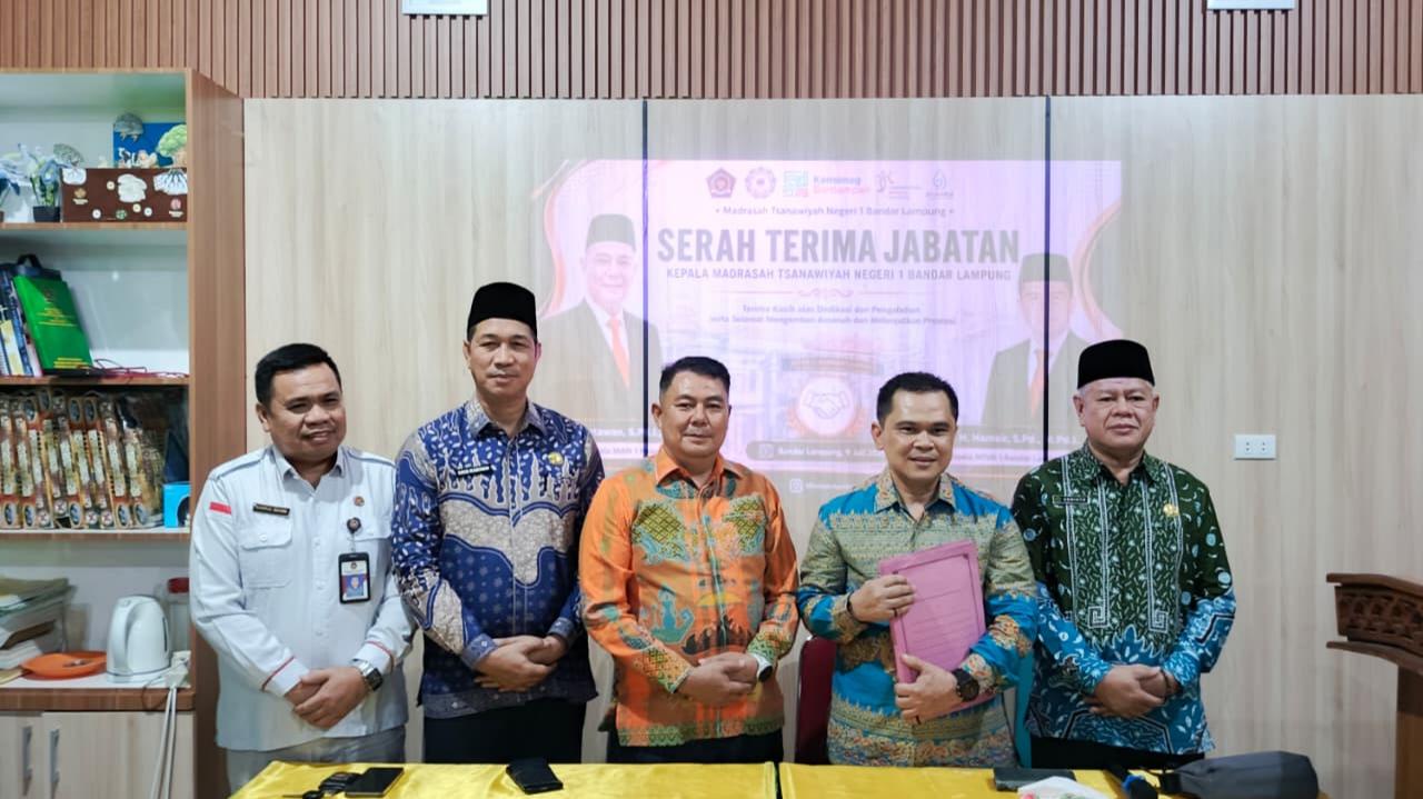 Amanah Kepemimpinan Harus Membawa Keberkahan Dan Kemajuan Bagi MTsN 1 Bandar Lampung