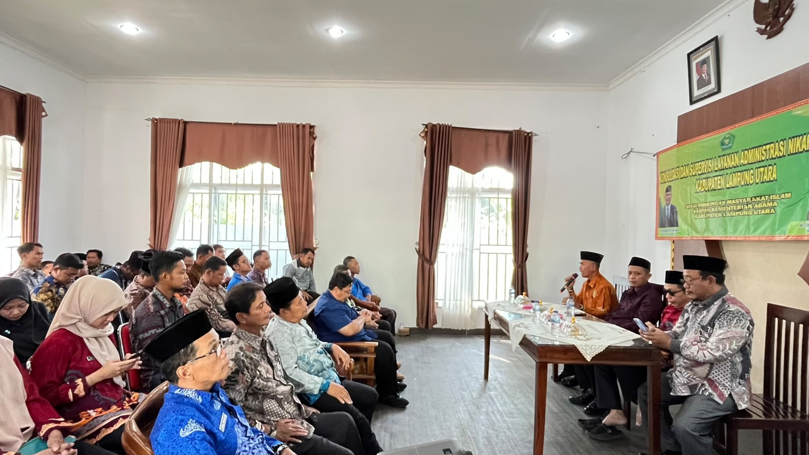 Tingkatkan Profesionalisme Layanan, Kemenag Lampung Utara Gelar Konsolidasi Administrasi Nikah Dan Rujuk