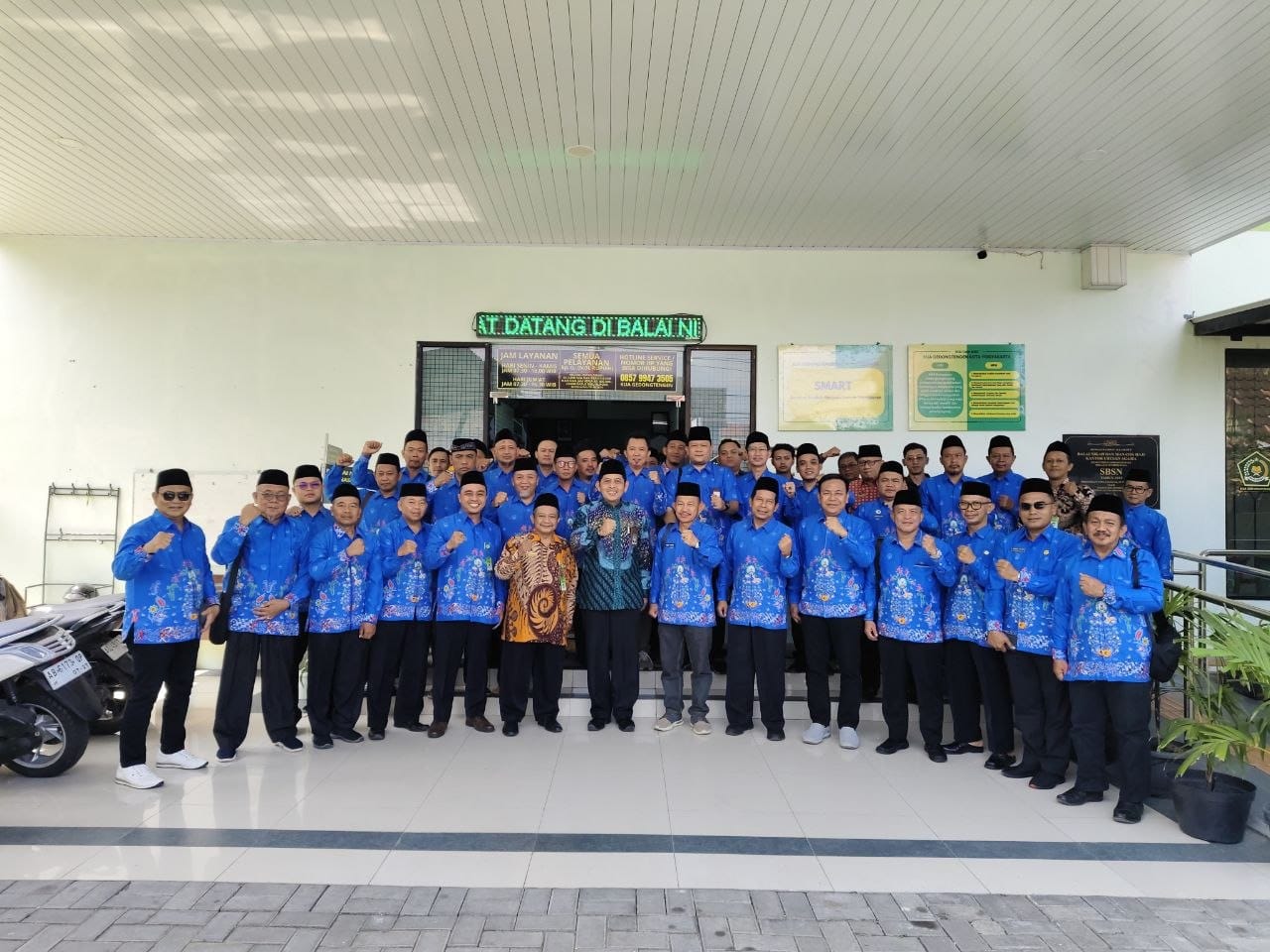 Perkuat Zona Integritas, APRI Dan Kemenag Lampung Tengah Gali Inovasi Pelayanan Di KUA Gedongtengen Yogyakarta