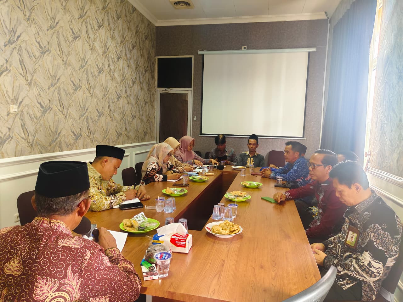 Kepala Kemenag Pesawaran Pimpin Rakor KUA, Bahas Program Prioritas Bimas Islam