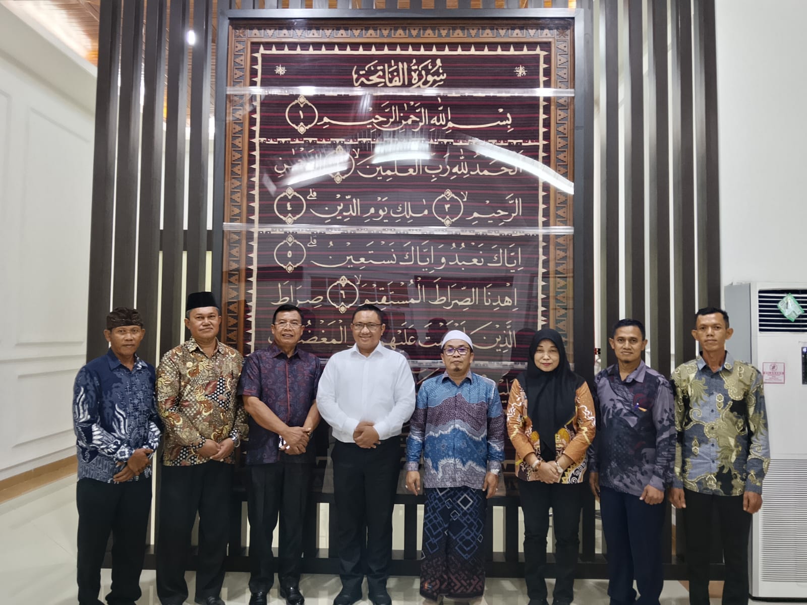 Temui Wabup, FKUB Pesawaran Dorong Sentral Kerukunan Umat Beragama