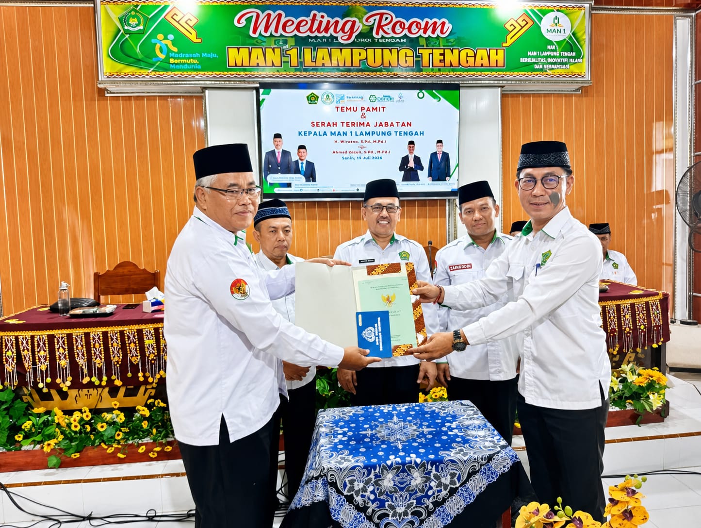 Regenerasi Kepemimpinan MAN 1 Lampung Tengah, Kepala Kemenag Dorong Transformasi Pendidikan