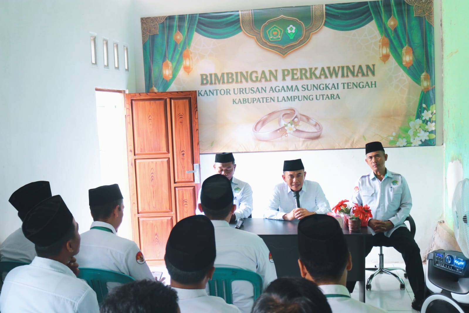 Kemenag Lampung Utara Tekankan Disiplin, Kebersihan, Dan Ekoteologi Pada Monitoring Layanan Nikah KUA