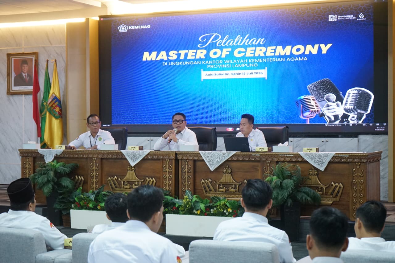 Perkuat Kompetensi Public Speaking, Kanwil Kemenag Latih 33 ASN