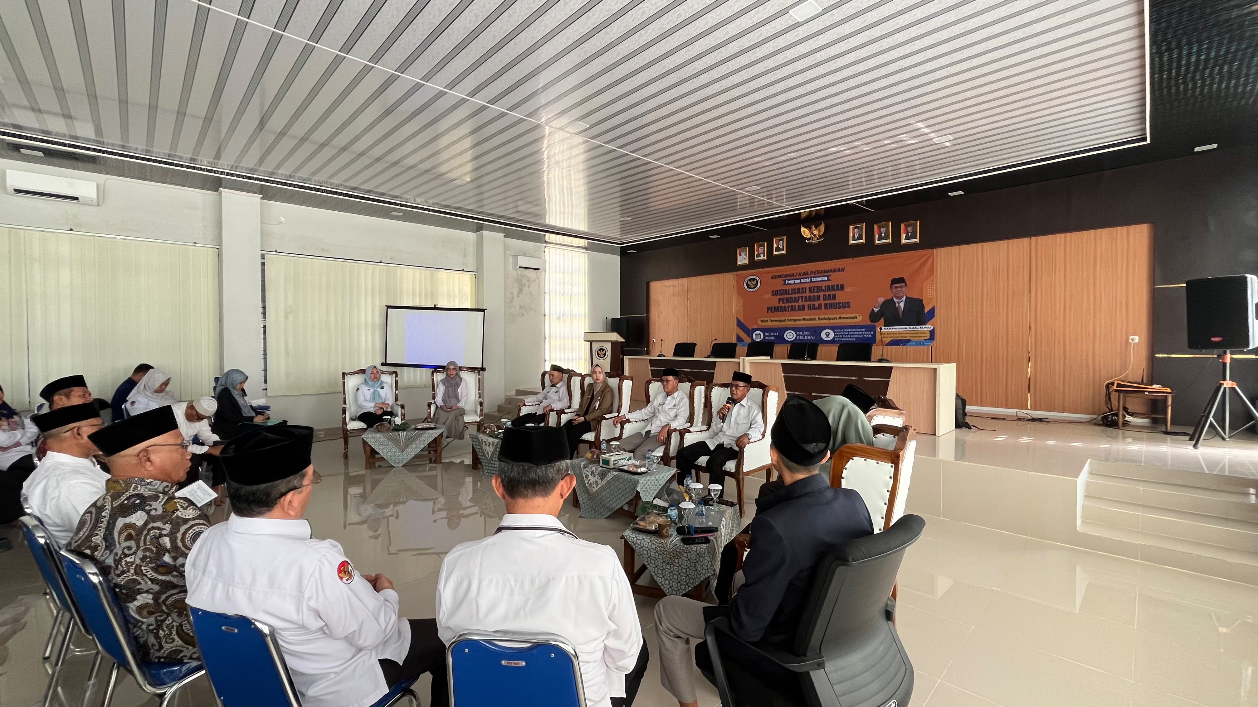 Jadi Narasumber Sosialisasi Haji Khusus, Farid Wajedi Tekankan Peran Strategis Penyuluh Agama Dalam Edukasi Masyarakat