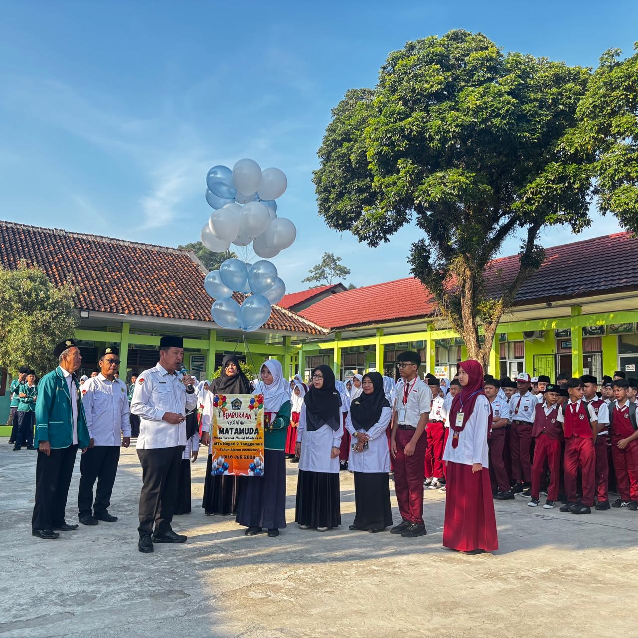 Semangat Baru, Langkah Baru: MTsN 2 Tanggamus Resmi Buka Tahun Ajaran 2026/2027 Melalui Upacara Dan Pembukaan MATAMUDA