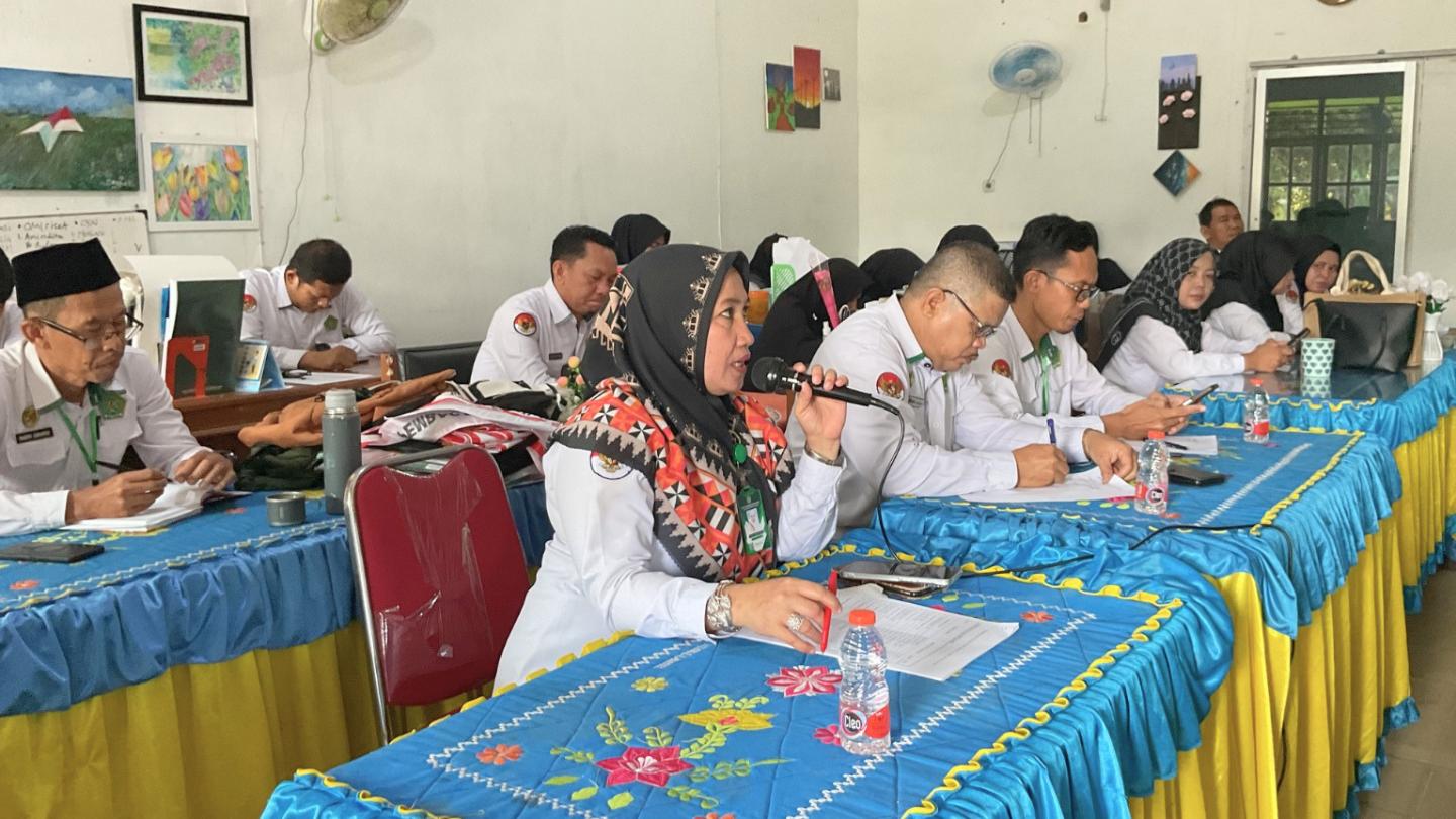 Awali Tahun Ajaran 2026/2027, Nahkoda Baru MTsN 1 Lamsel Tekankan Integritas Dan Kekeluargaan Dalam Rapat Dewan Guru
