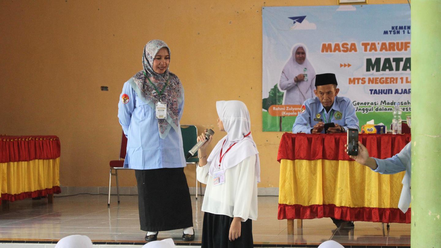 Kawal Karakter Era Digital, Hari Kedua MATAMUDA MTsN 1 Lamsel Tekankan Budaya 5S Dan Tolak Perundungan