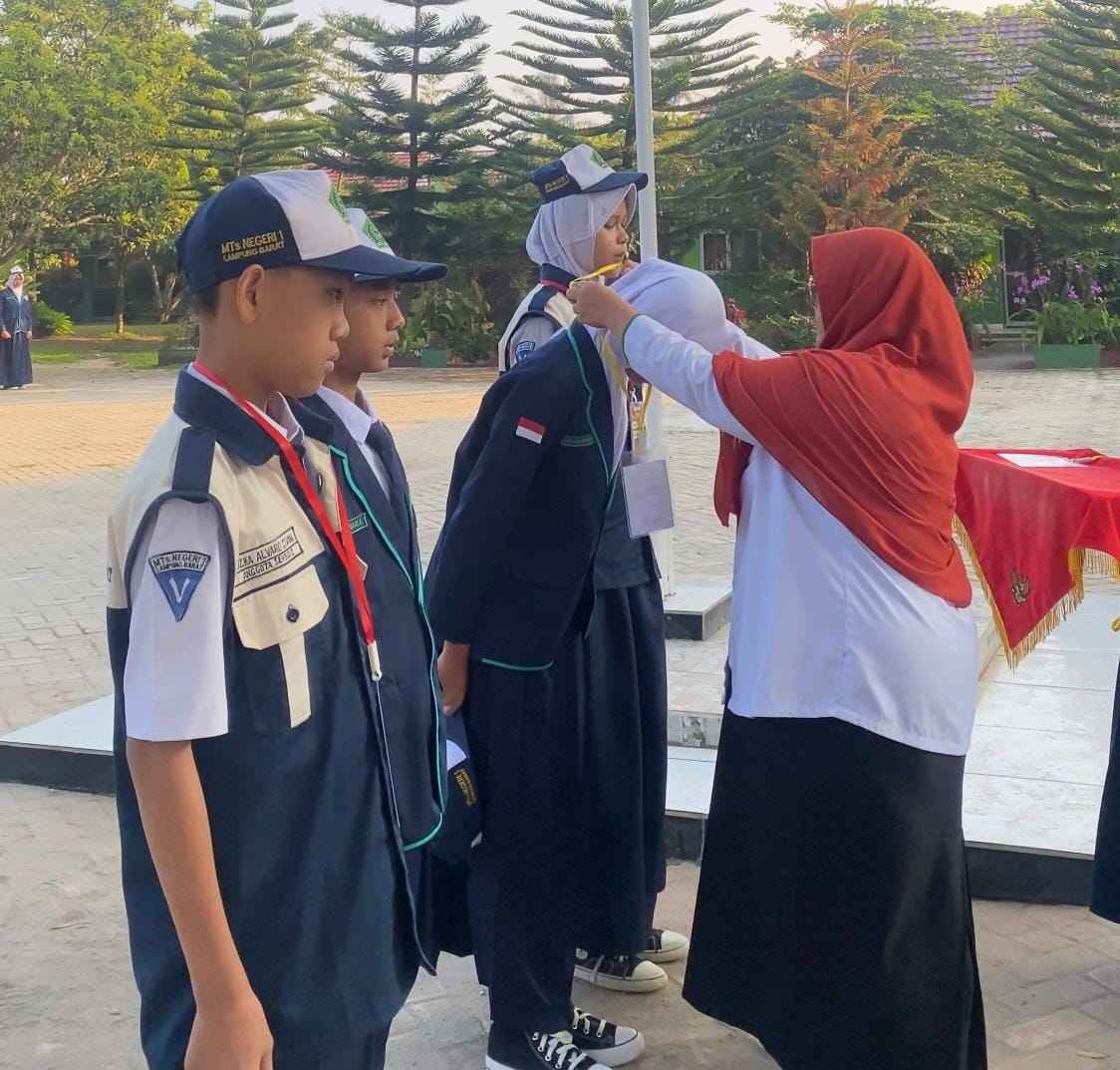 Kepala MTsN 1 Lampung Barat Buka MATAMUDA 2026/2027, Ajak Peserta Junjung Tinggi Disiplin Dan Etika