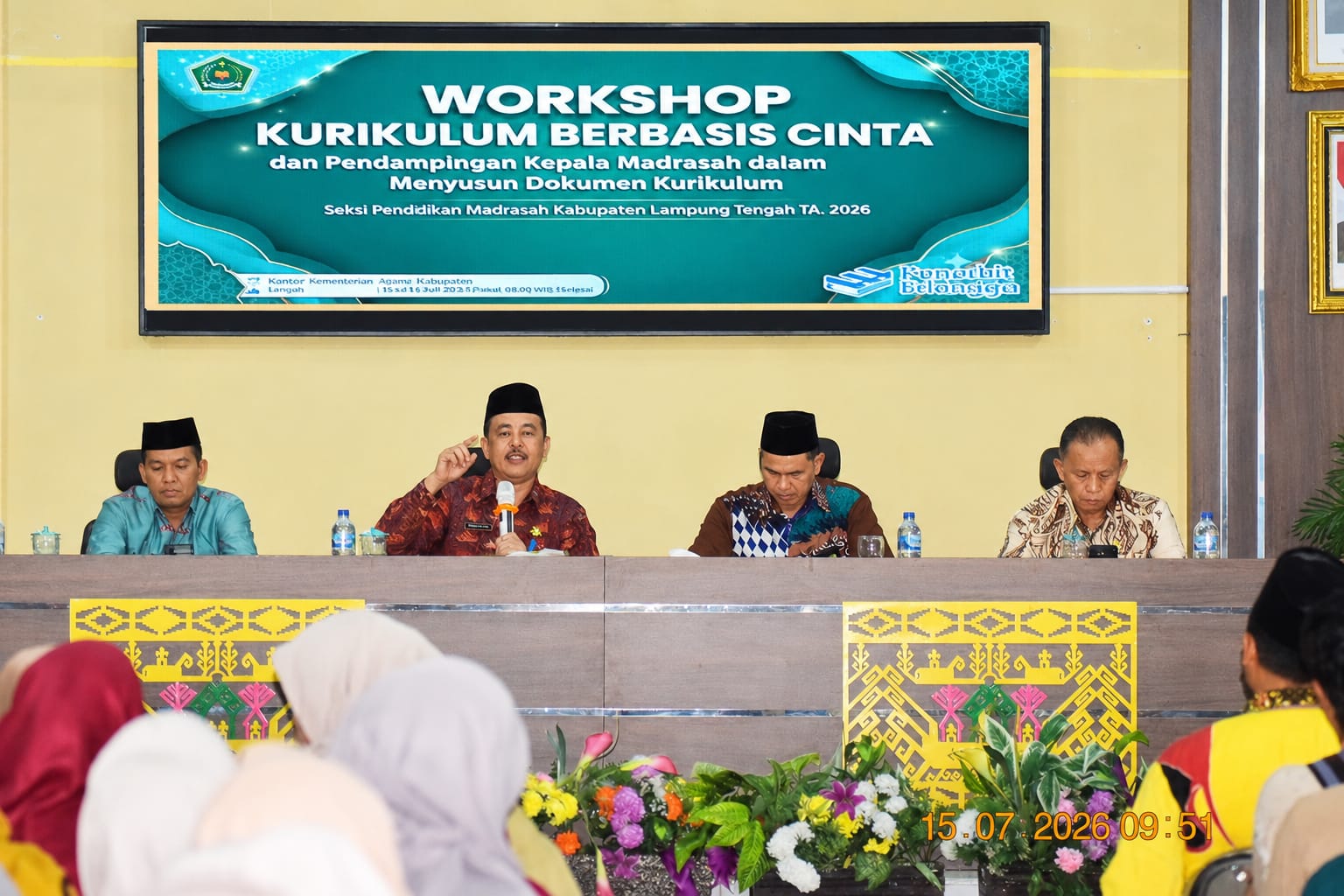 Kemenag Lampung Tengah Siapkan Madrasah Unggul Melalui Workshop Kurikulum Berbasis Cinta
