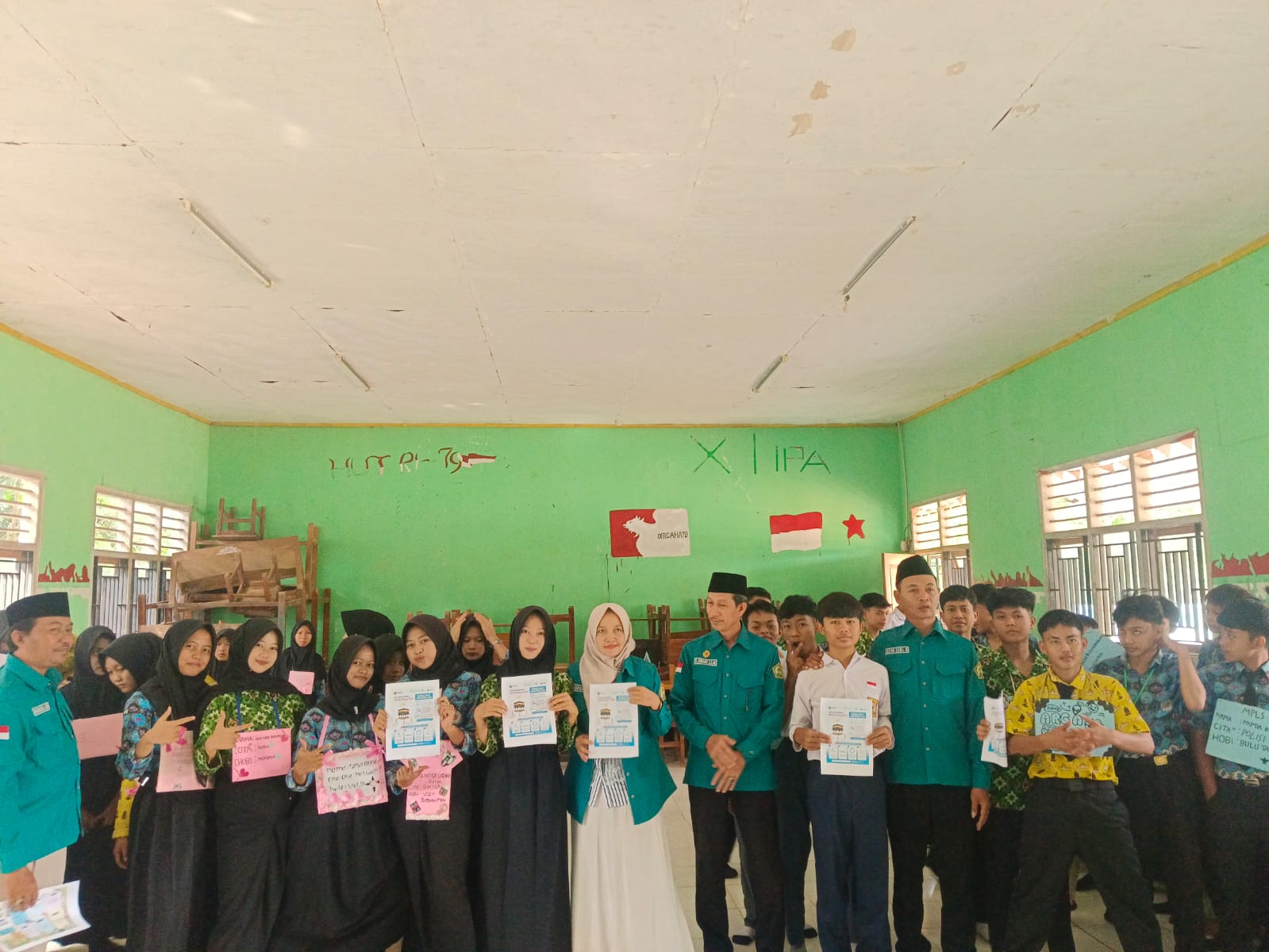 Sukseskan Gerakan Nasional Rashdul Kiblat, KUA Bekri Edukasi Masyarakat Hingga Sekolah