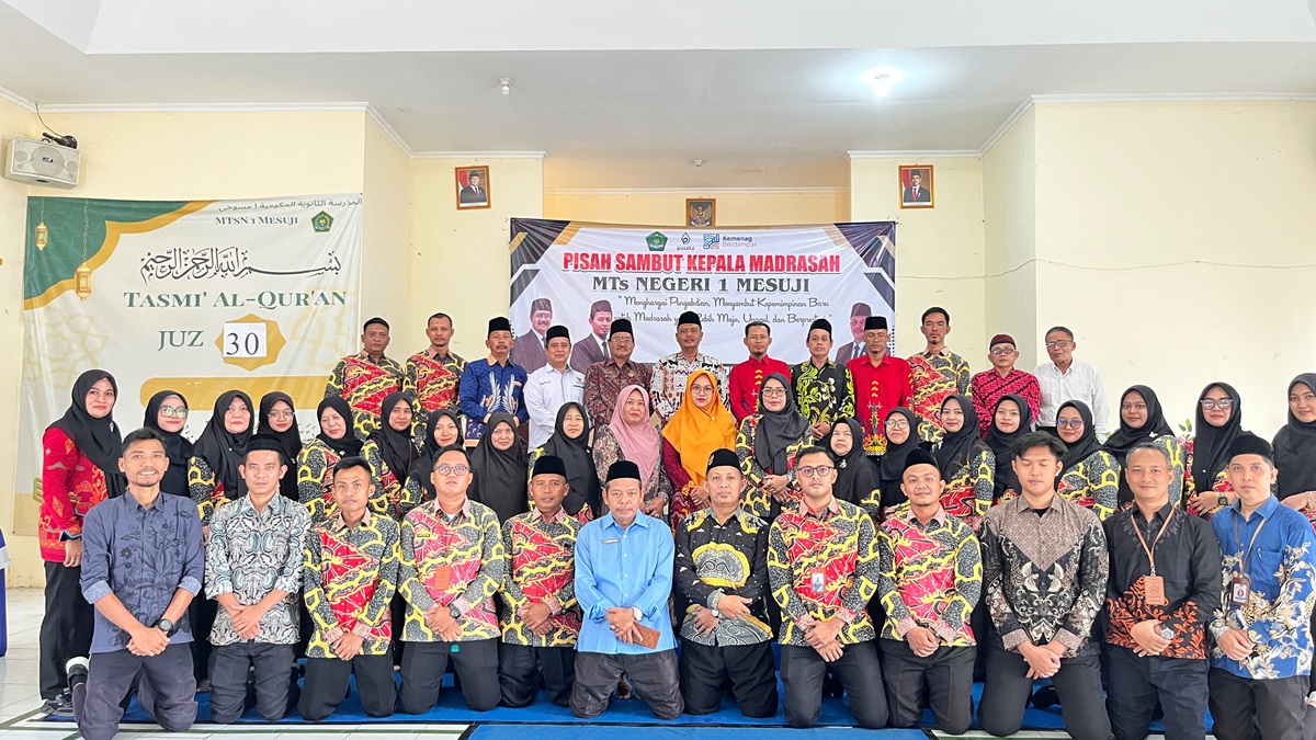 MTsN 1 Mesuji Lanjutkan Regenerasi Kepemimpinan