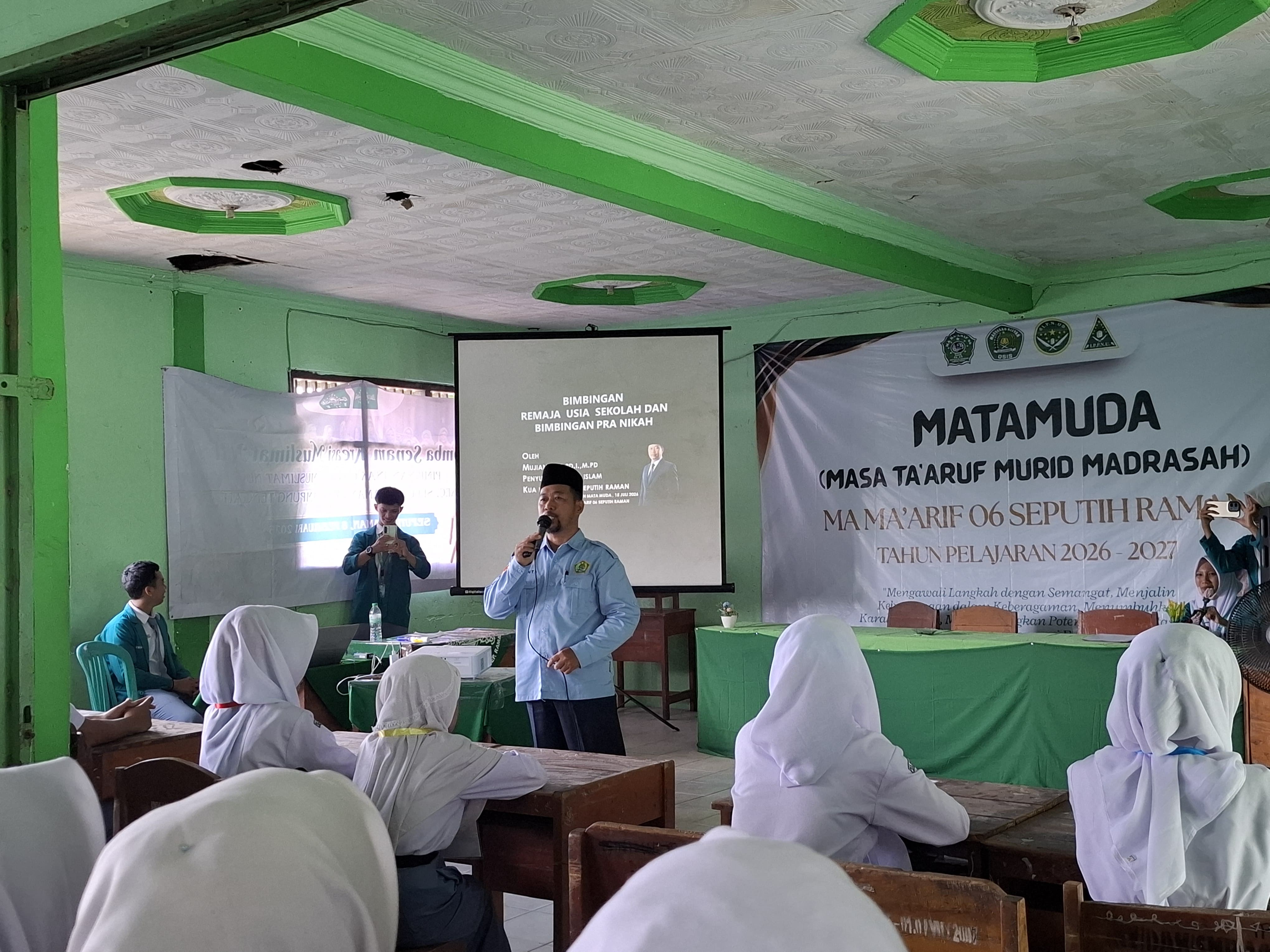 KUA Seputih Raman Perkuat Pembinaan Remaja, Pencegahan Kawin Anak Jadi Fokus MATAMUDA