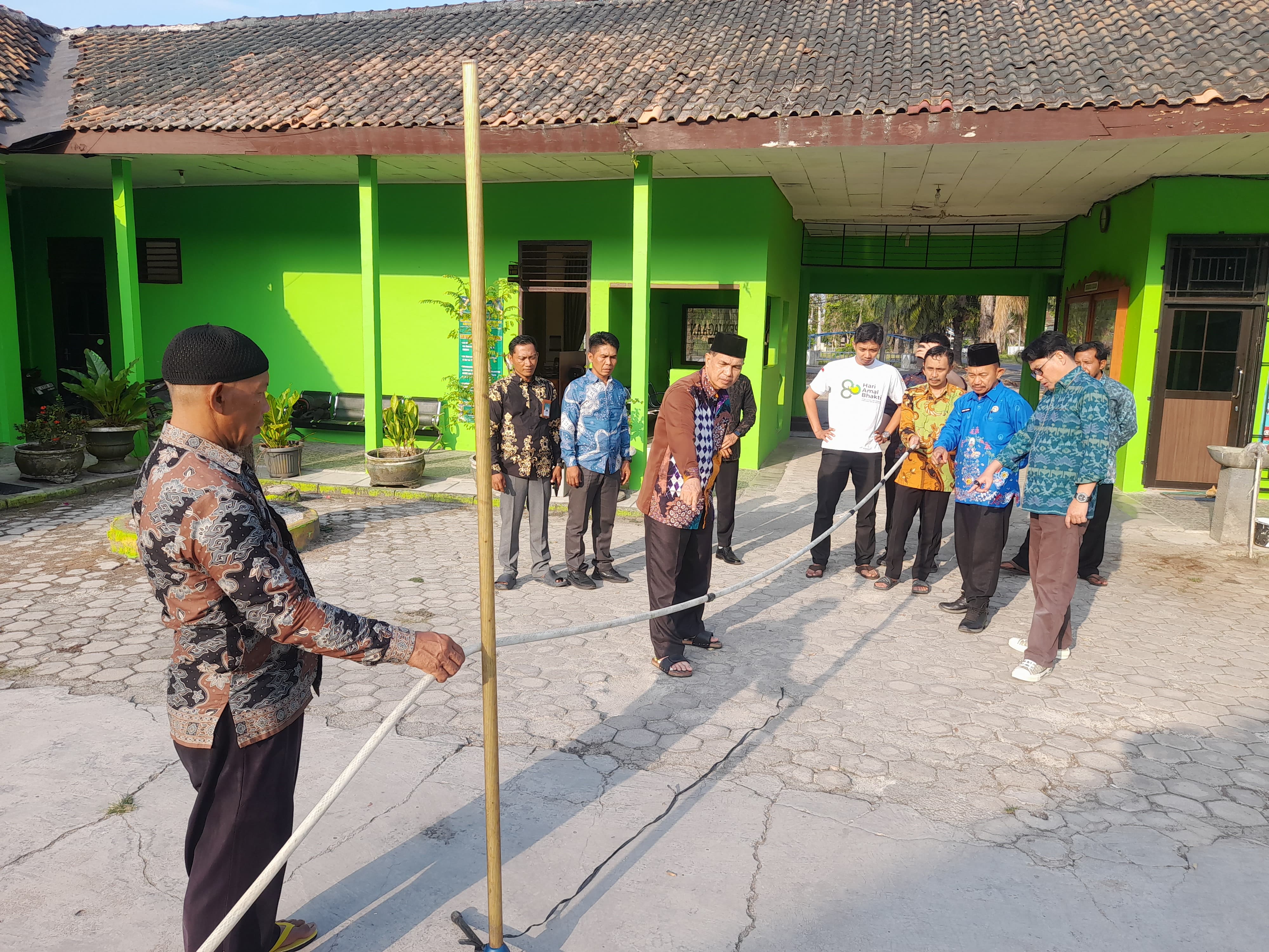 Rashdul Kiblat 2026 Jadi Momentum Kemenag Lampung Tengah Edukasi Ketepatan Arah Kiblat