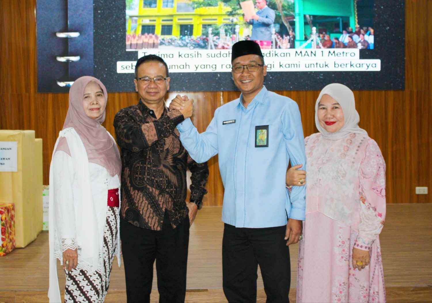 MAN 1 Metro Gelar Acara Pisah Sambut Kepala Madrasah : Momentum Sinergi Dan Keberlanjutan Prestasi