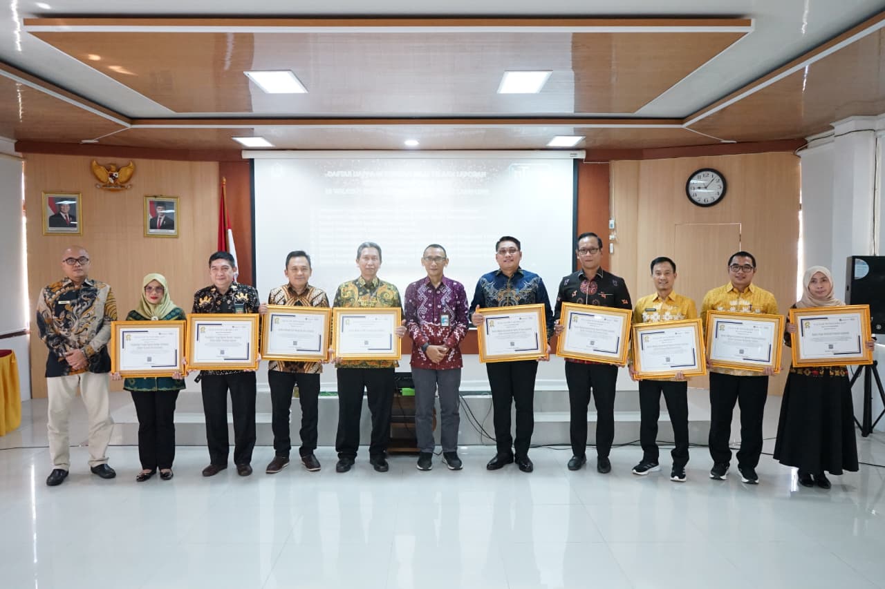 Kanwil Kemenag Lampung Raih Enam Penghargaan Pengelolaan Keuangan