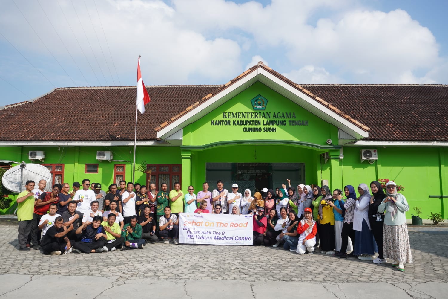 Kemenag Lampung Tengah Perkuat Budaya Hidup Sehat Lewat Kolaborasi Bersama RS YMC