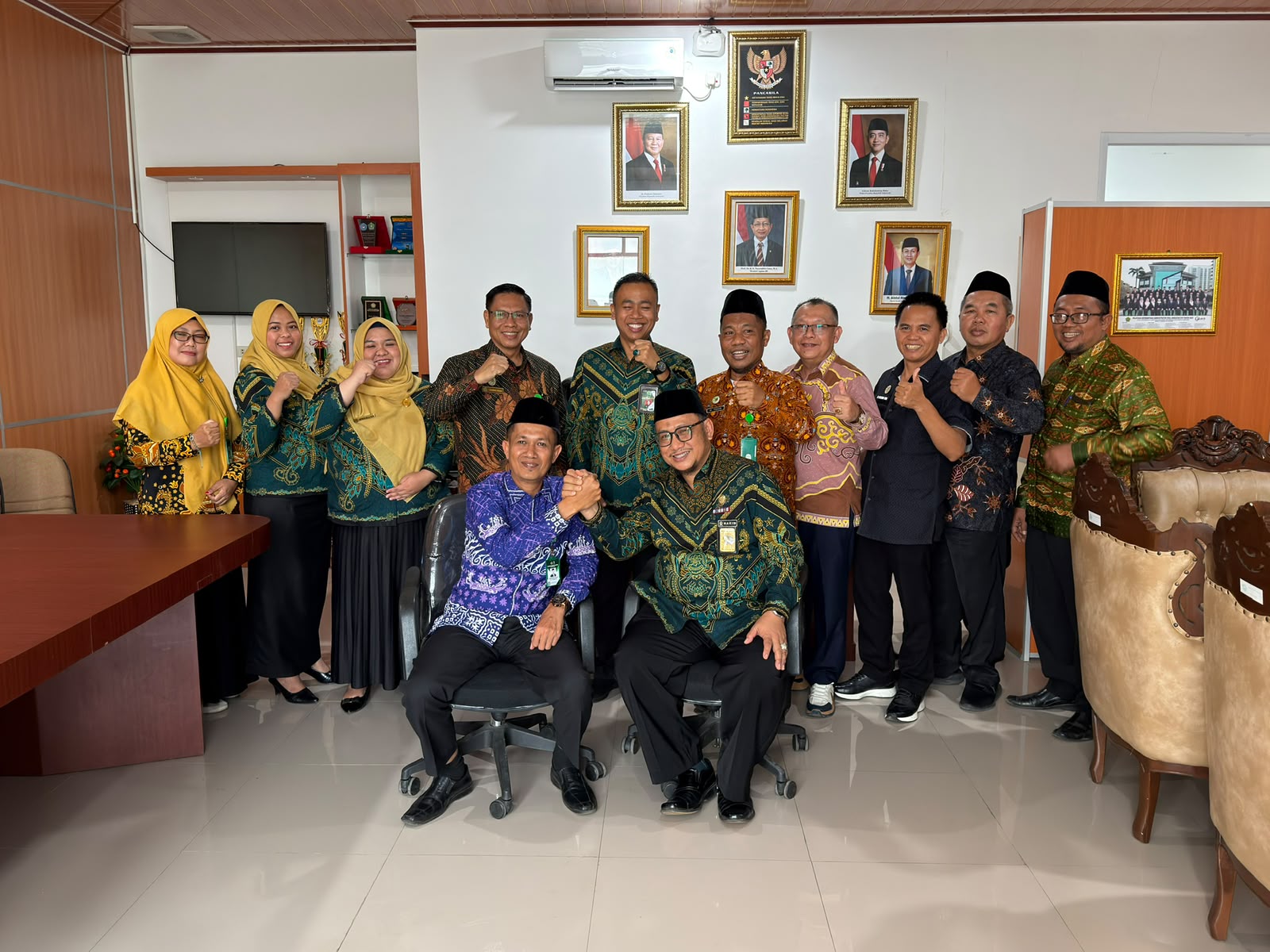 Kemenag Kota Metro Perkuat Sinergi Dengan Pengadilan Agama Metro Dalam Pelayanan Hukum Keluarga
