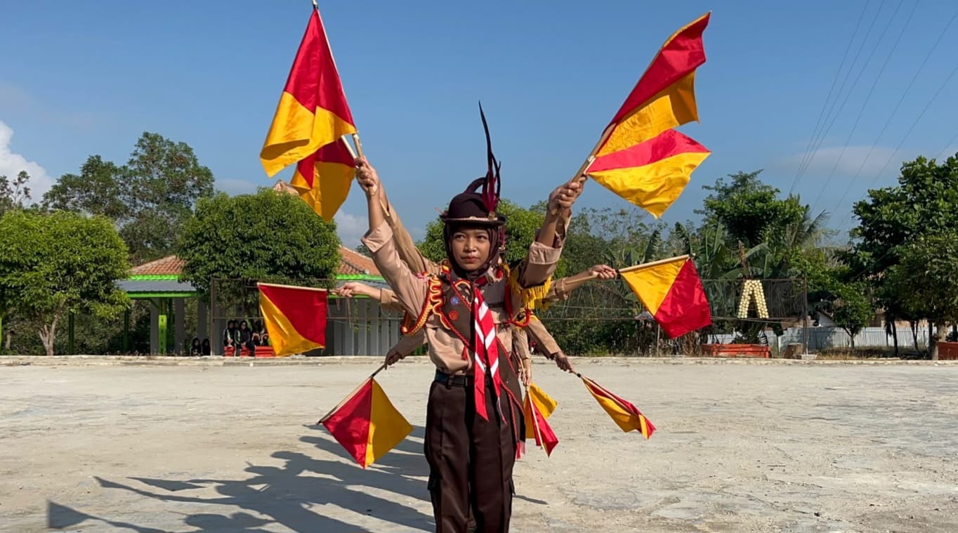 Unjuk Bakat Dan Prestasi, MTsN 2 Way Kanan Perkenalkan Ekstrakurikuler Kepada Peserta Didik Baru